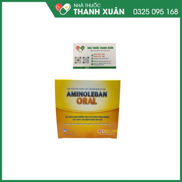 Thuốc Aminoleban cho bệnh nhân suy gan